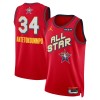 Män All-Star 2025 Tröja Giannis Antetokounmpo Jordan Röd Swingman Män All-Star 2025 Tröja Giannis Antetokounmpo Jordan Röd Swingman
